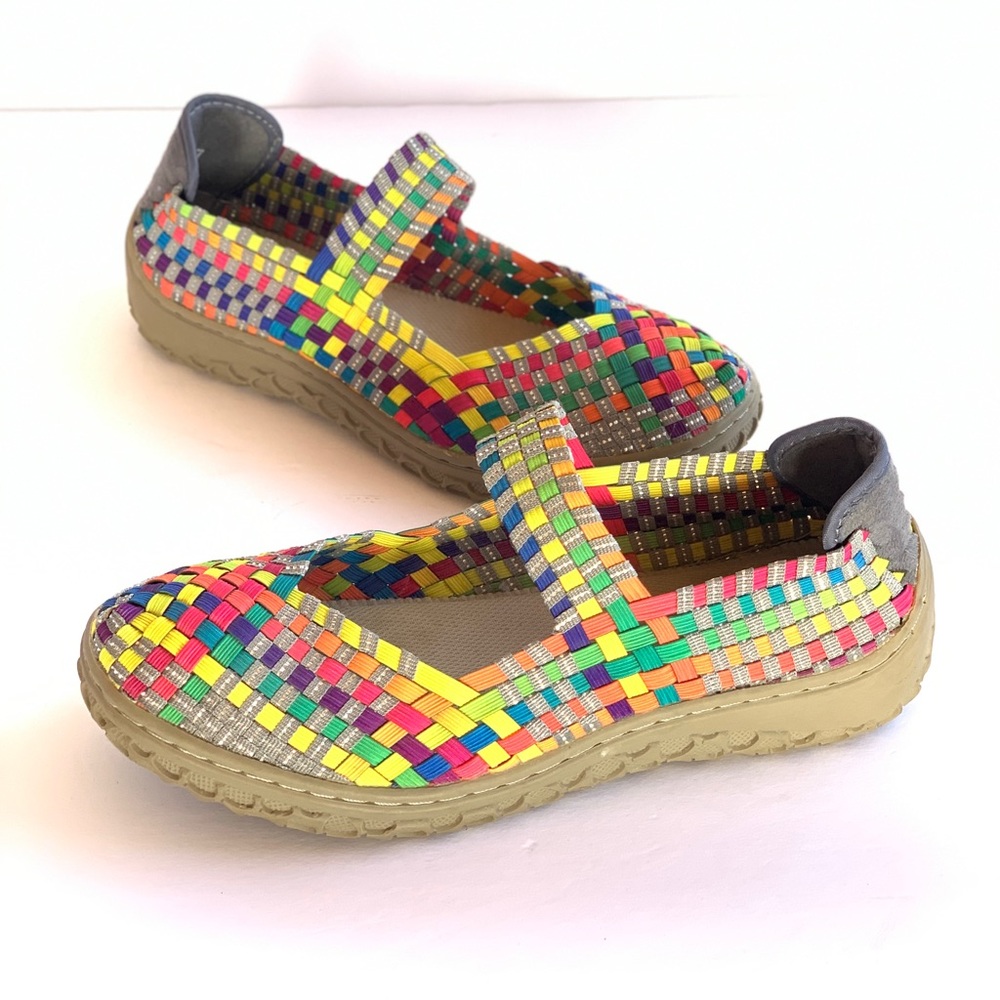 Corky’s Liz Shoes Mary Jane Woven Shoes.